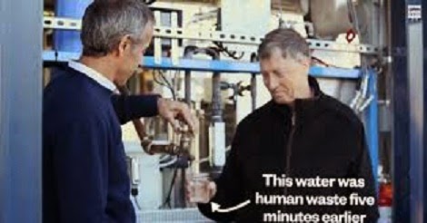 টয়লেটের পানি খেলেন বিল গেটস!