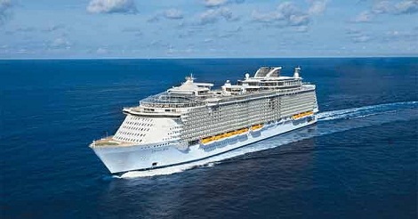 টাইটানিকের চেয়ে ৫ গুণ বড় জাহাজ