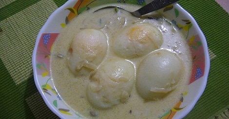 ডিমের কোরমার রেসিপি